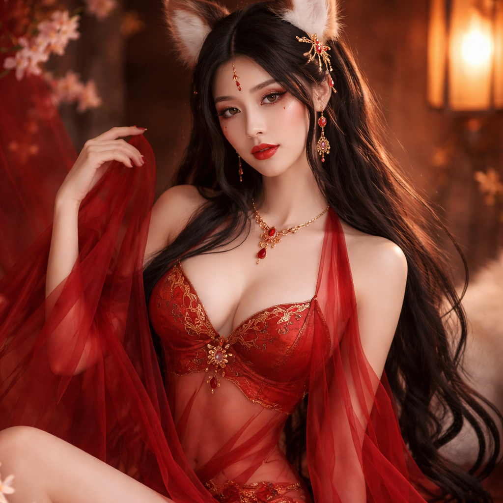 Su Daji Ancient-Style Glamour Portrait output