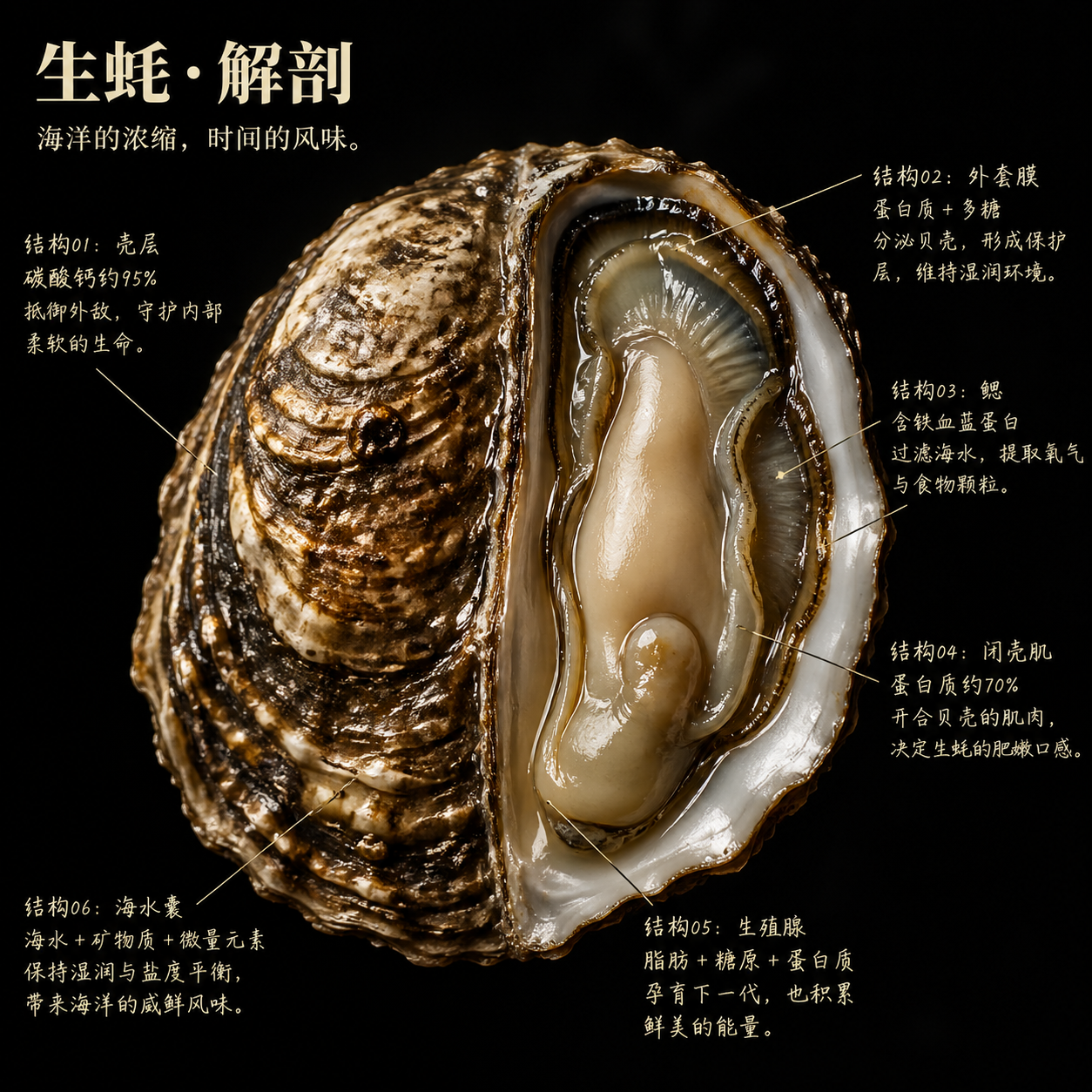 Naturalist-Style Food Specimen Cross-Section output