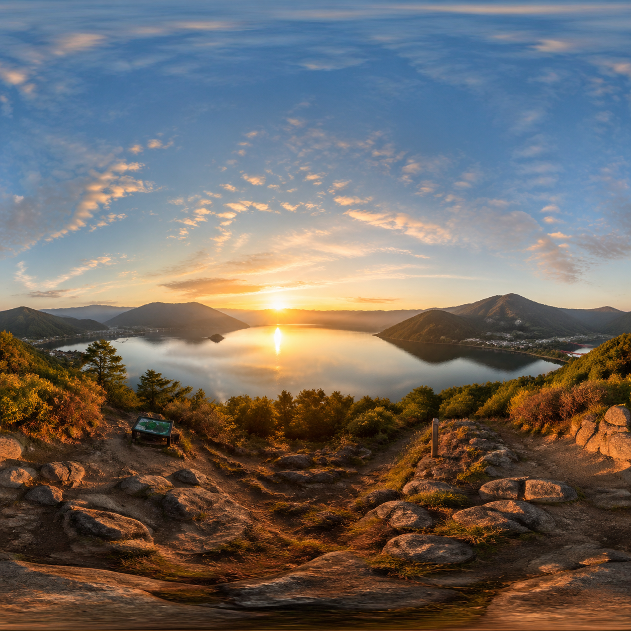 360 Equirectangular Panorama Image output